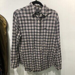 Ralph Lauren Size XL 100% Cotton Plaid Button Down Long Sleeve